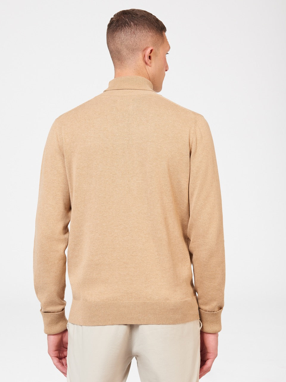 Ben Sherman Signature Roll Neck Strikkevarer Grå | YN5791436