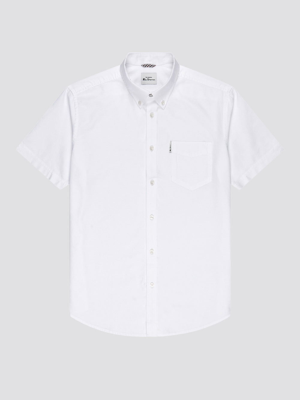 Ben Sherman Signature Short Sleeve Oxford Skjorte Hvite | JY2154078