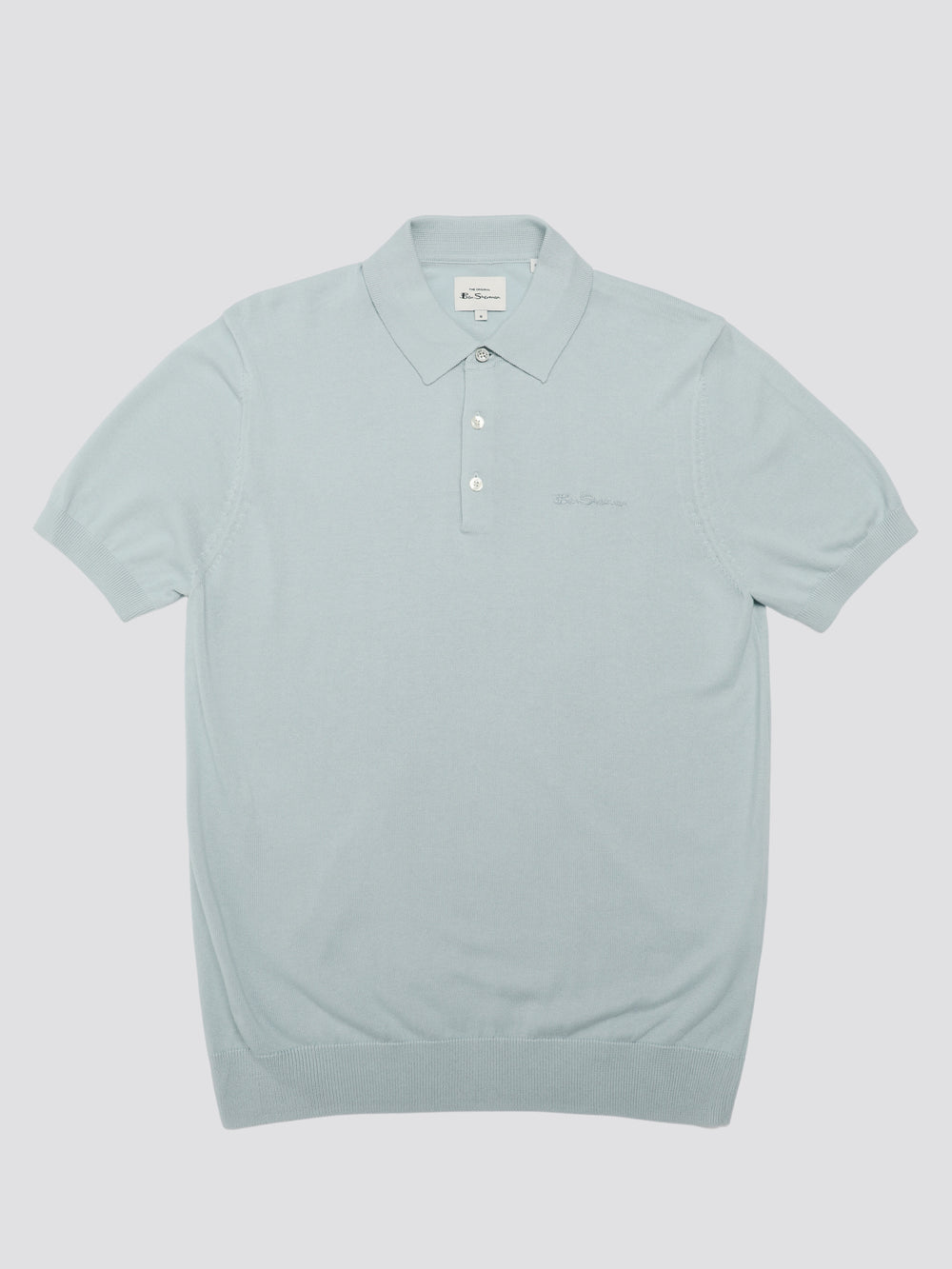 Ben Sherman Signature Short Sleeve Polo Strikkevarer Blå | SK9012574