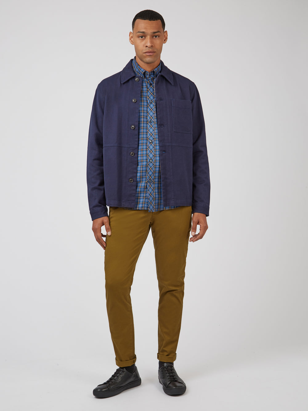 Ben Sherman Signature Skinny Stretch Chino Bukse Brune | JB8097631