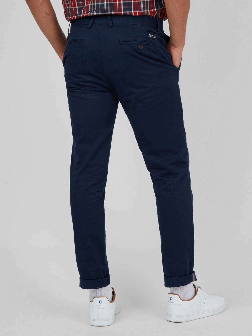 Ben Sherman Signature Skinny Stretch Chino Bukse Marineblå | NH7534802