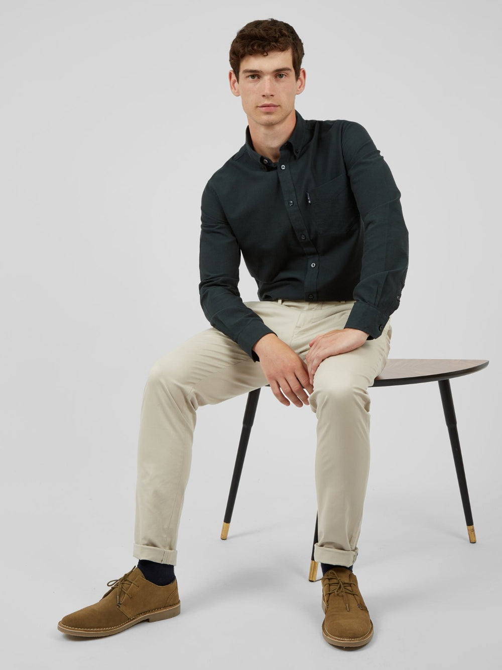 Ben Sherman Signature Skinny Stretch Chino Bukse Hvite | TU2473805