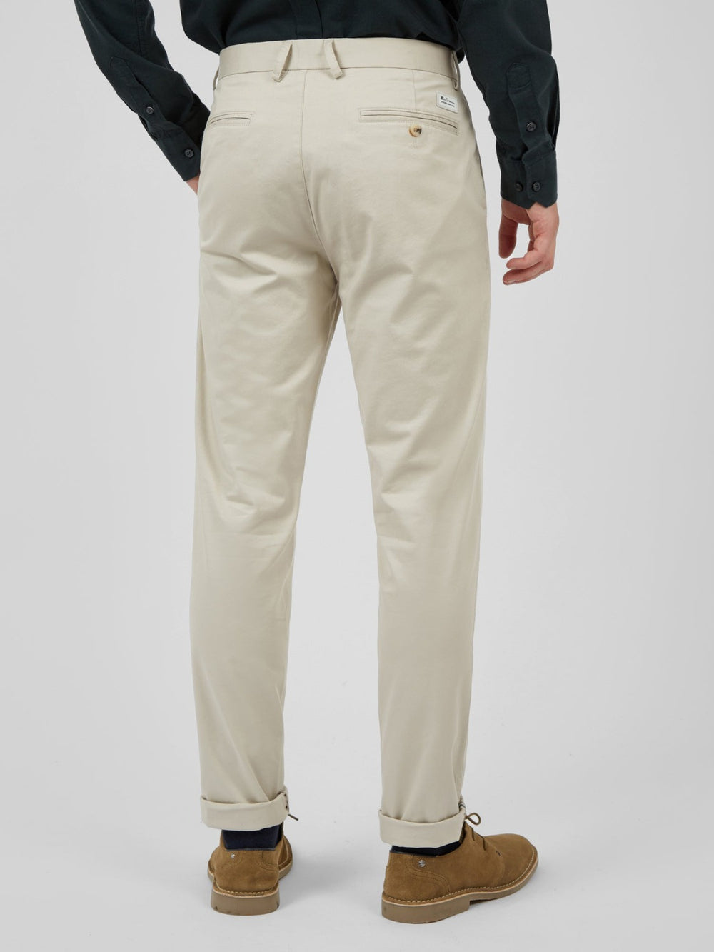 Ben Sherman Signature Skinny Stretch Chino Bukse Hvite | TU2473805