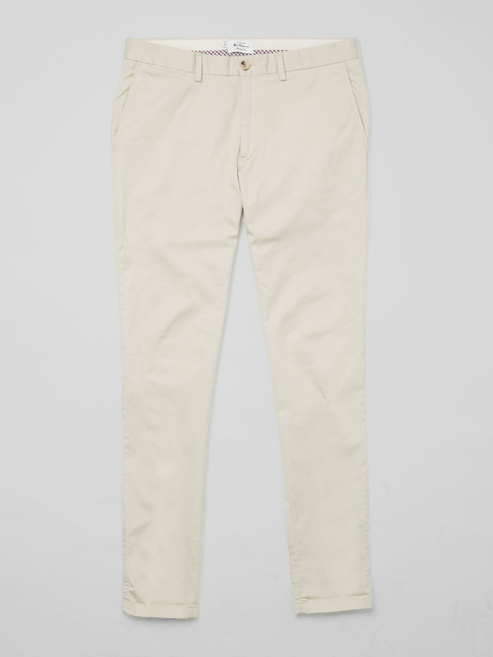 Ben Sherman Signature Skinny Stretch Chino Bukse Hvite | TU2473805