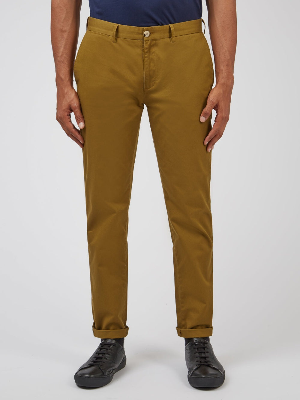 Ben Sherman Signature Slim Stretch Chino Bukse Brune | TJ4675023