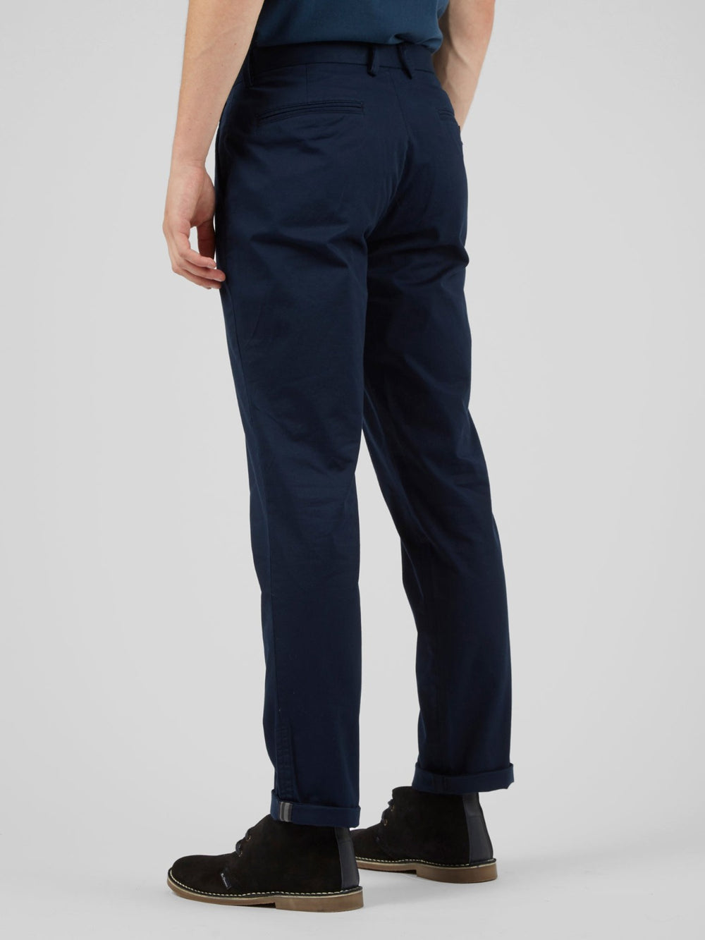 Ben Sherman Signature Slim Stretch Chino Bukse Marineblå | FD0495178