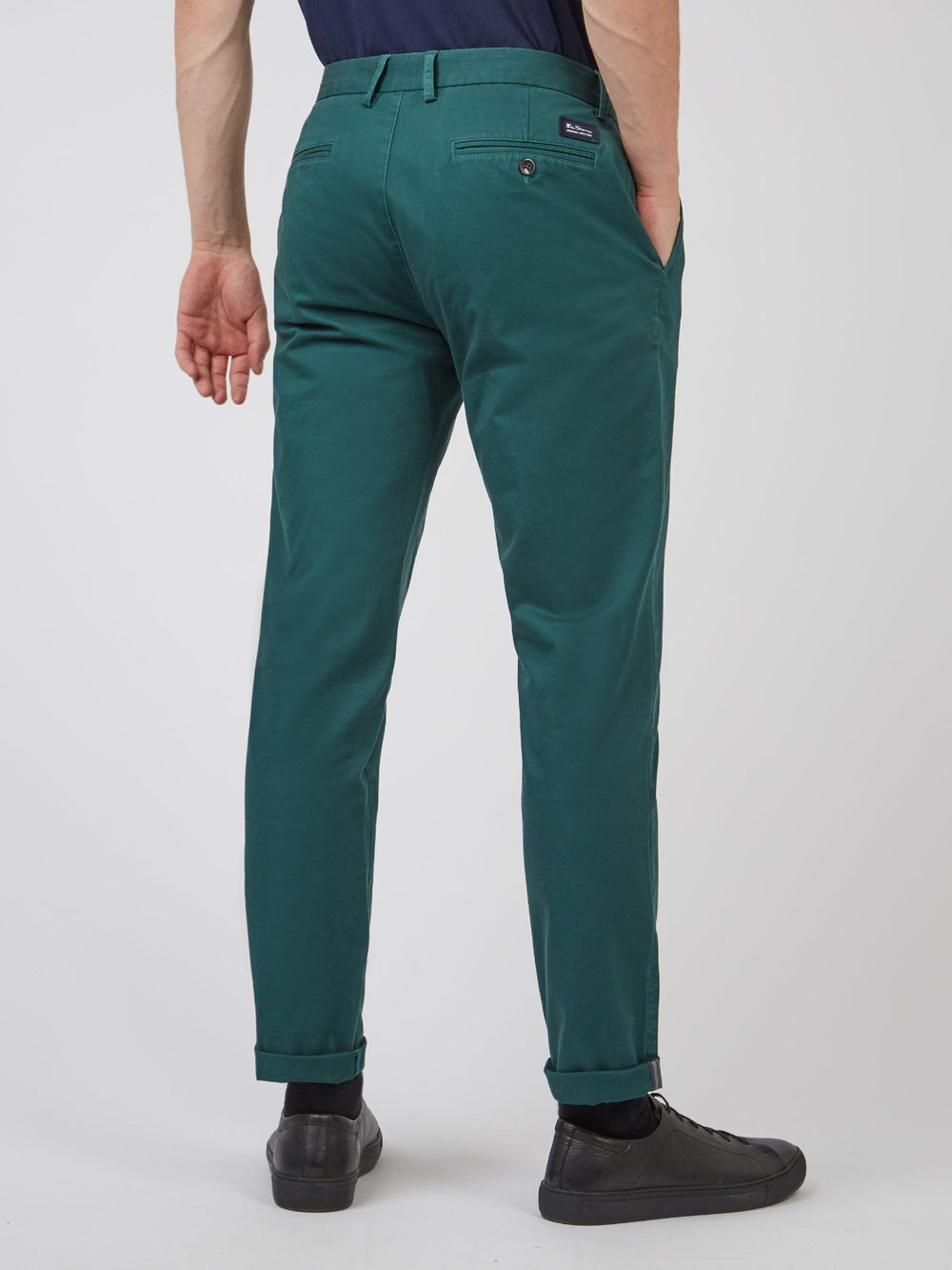 Ben Sherman Signature Slim Stretch Chino Bukse Grønn | UQ6837152