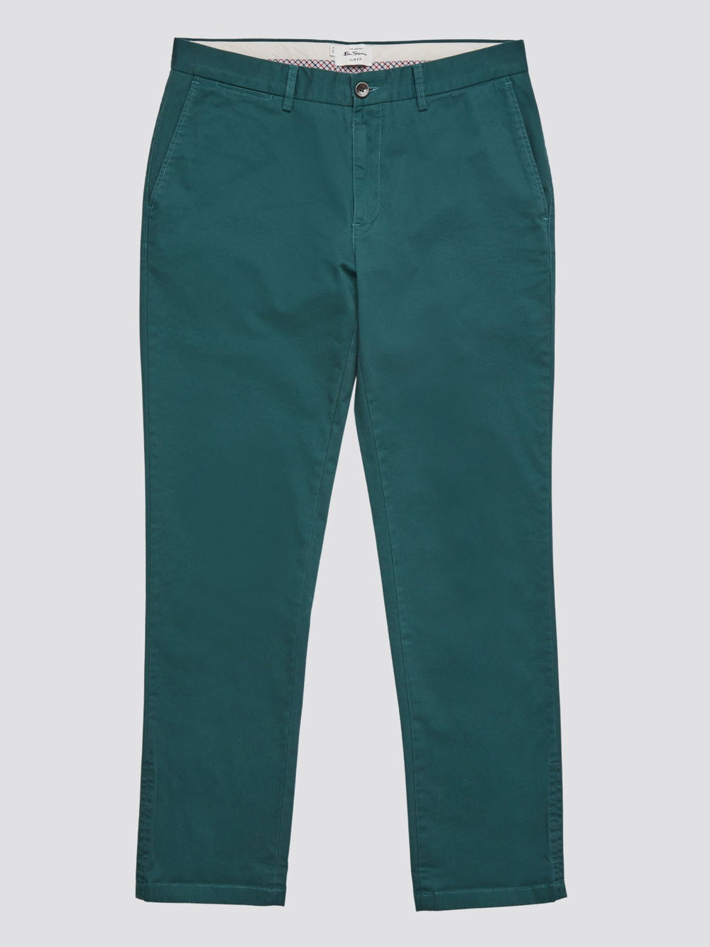 Ben Sherman Signature Slim Stretch Chino Bukse Grønn | UQ6837152