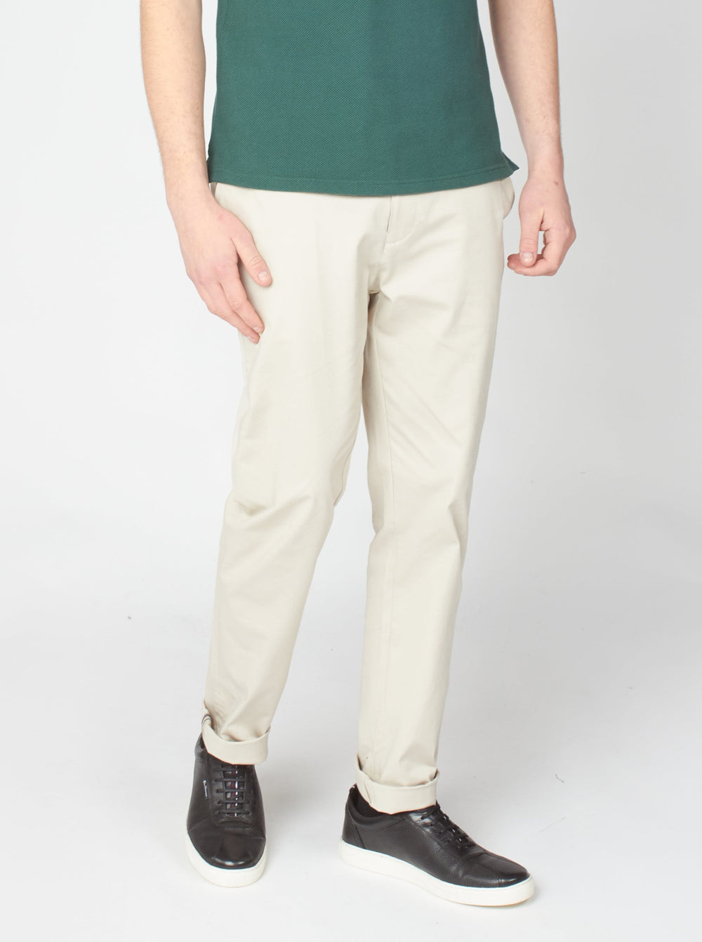 Ben Sherman Signature Slim Stretch Chino Bukse Hvite | HA4398501