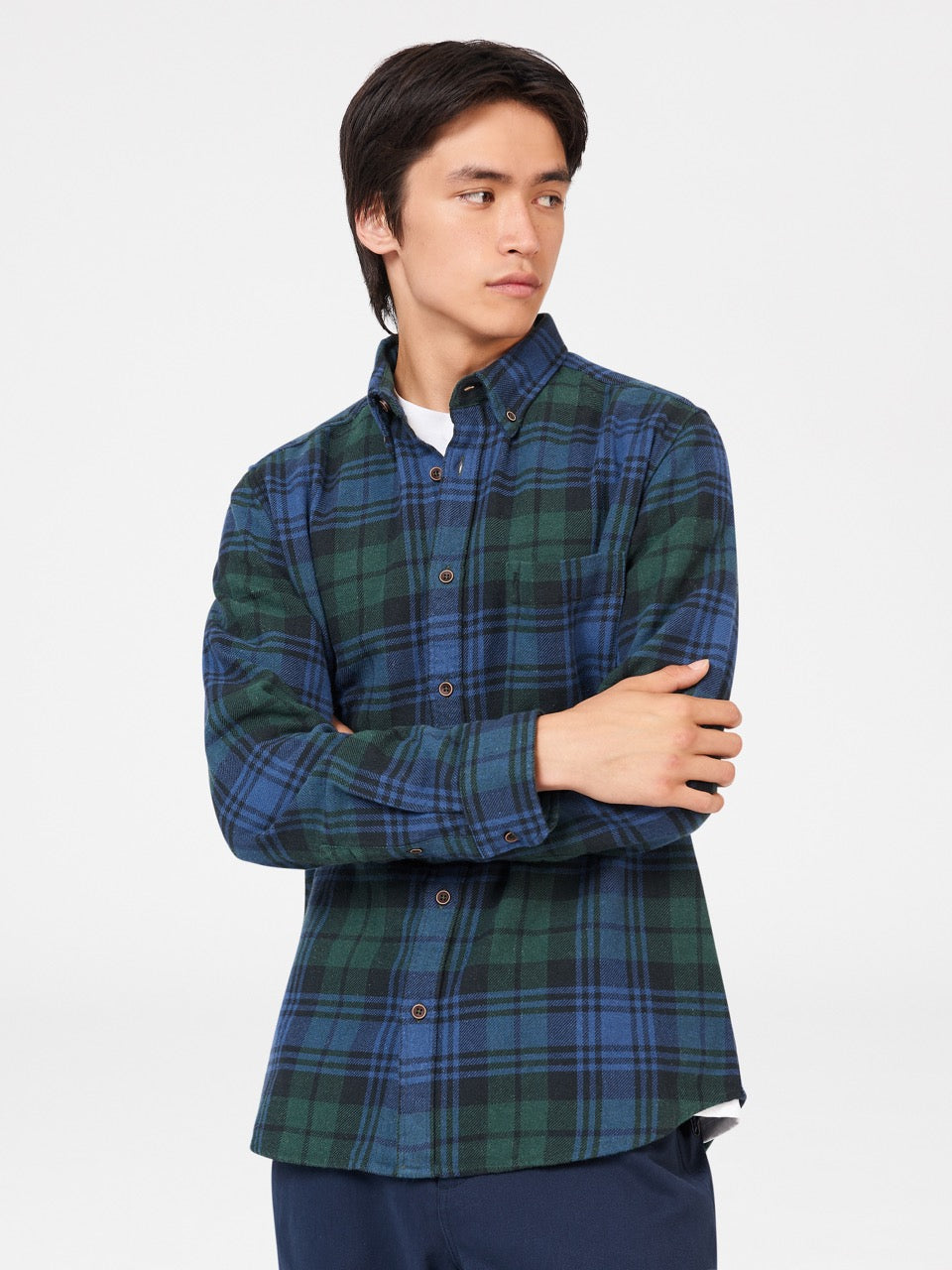 Ben Sherman Signature Tartan Check Skjorte Grønn | FH6051293