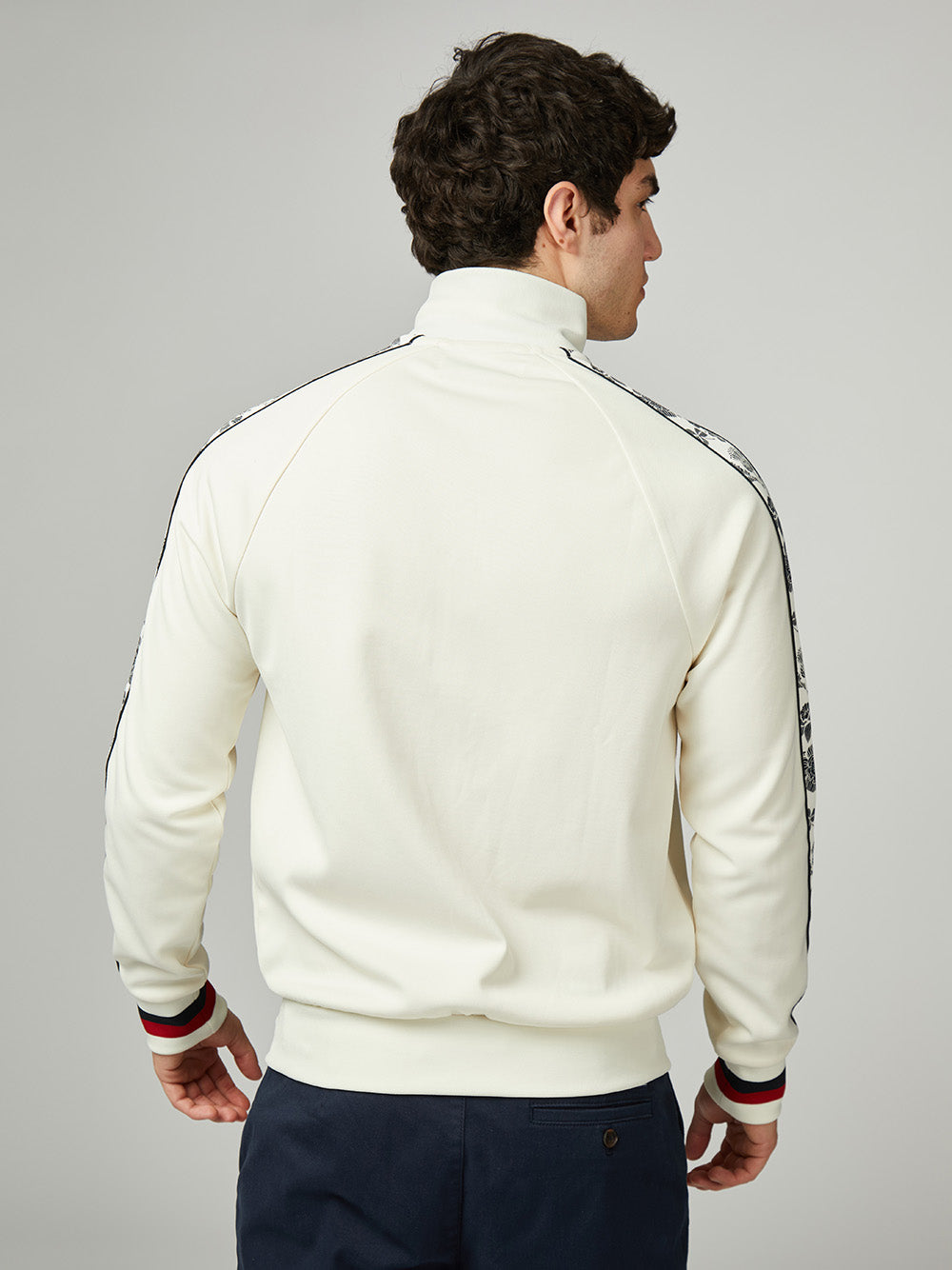 Ben Sherman Team GB Taped Track Top Jakker Hvite | YH5281476