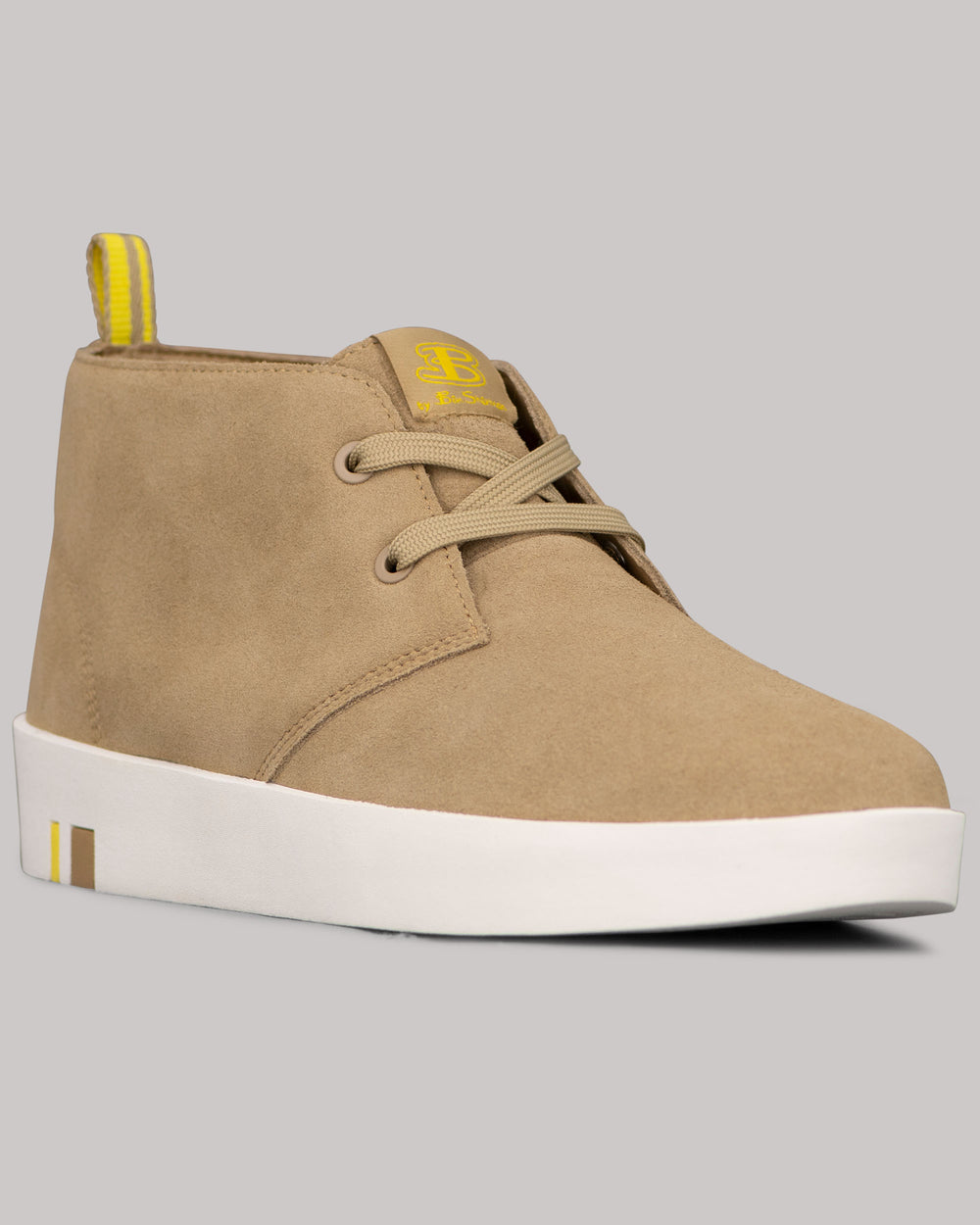 Ben Sherman Thames Chukka Støvler Brune Hvite Gul | UO7412350