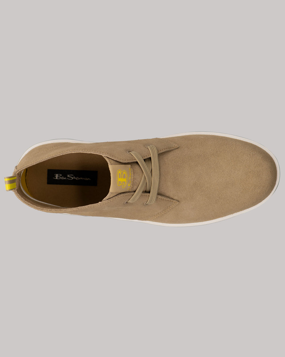 Ben Sherman Thames Chukka Støvler Brune Hvite Gul | UO7412350