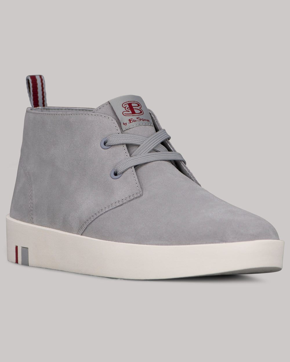 Ben Sherman Thames Chukka Støvler Hvite Rød | DC0924835